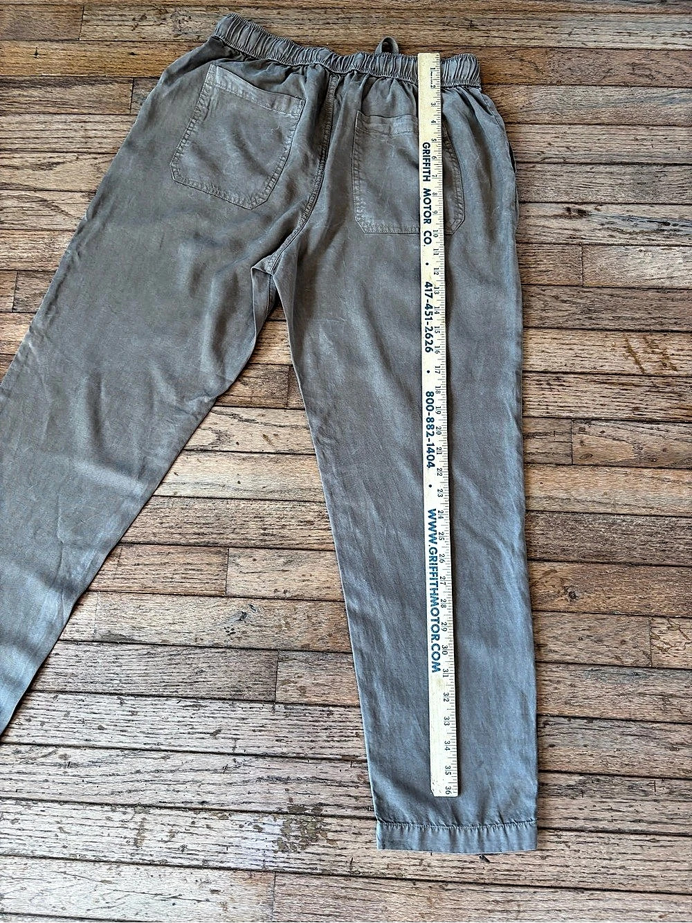 Women’s Cool Tencel Jogger Pants in brown Size Large - Picture 3 of 5